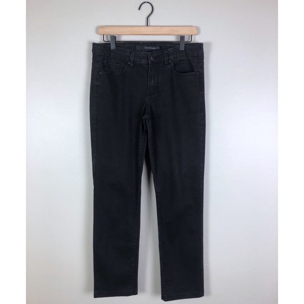 Calvin Klein Black Straight Leg Jeans Size 29 / 8